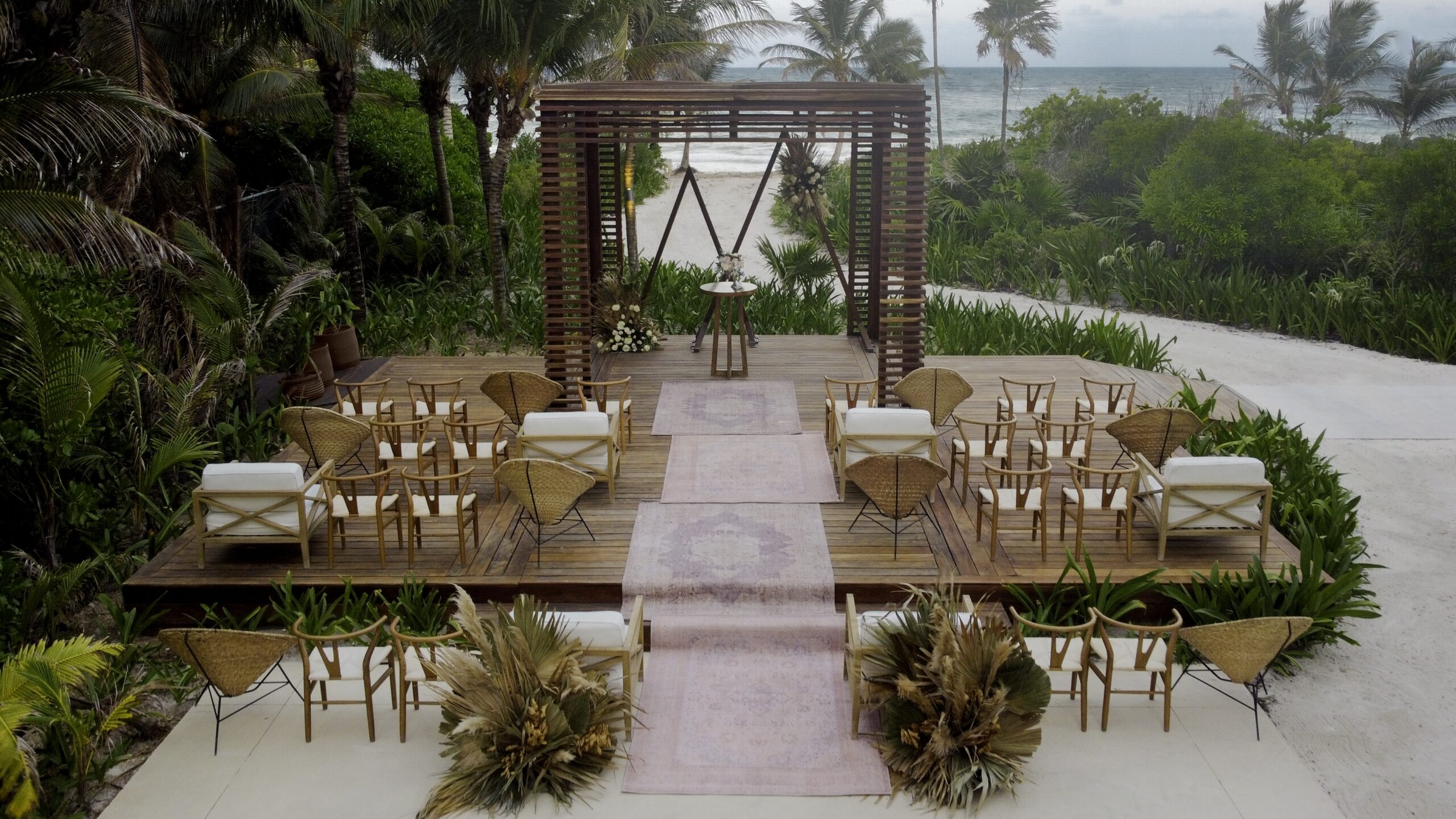 Wedding gazebo at Unico 20 87