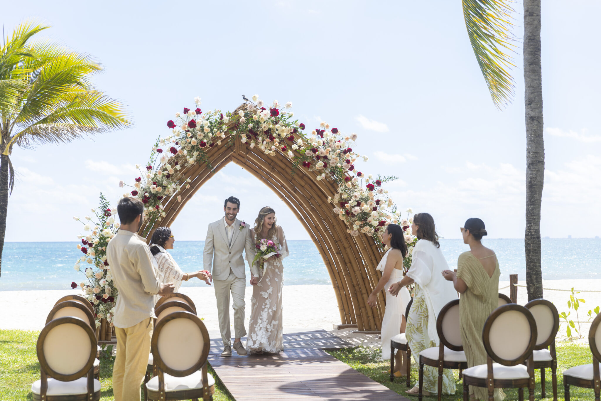 Destination Wedding Gazebo Ceremony