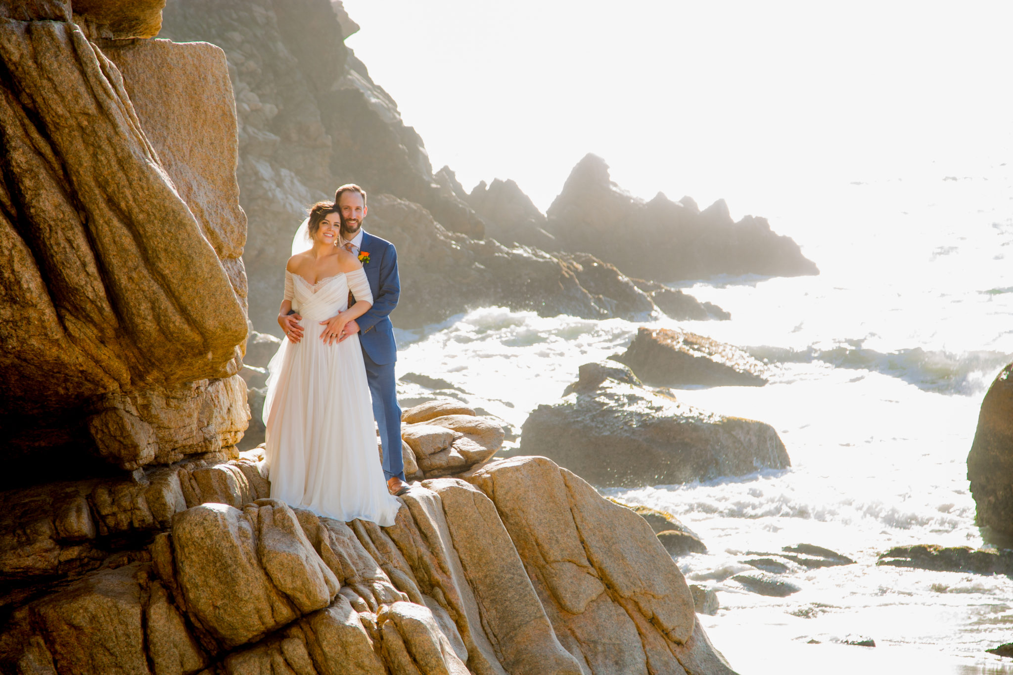 Molly and Collin on the beach