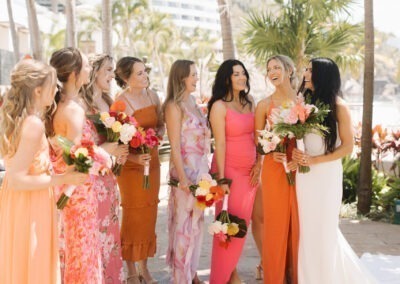 Savanna and bridesmaids