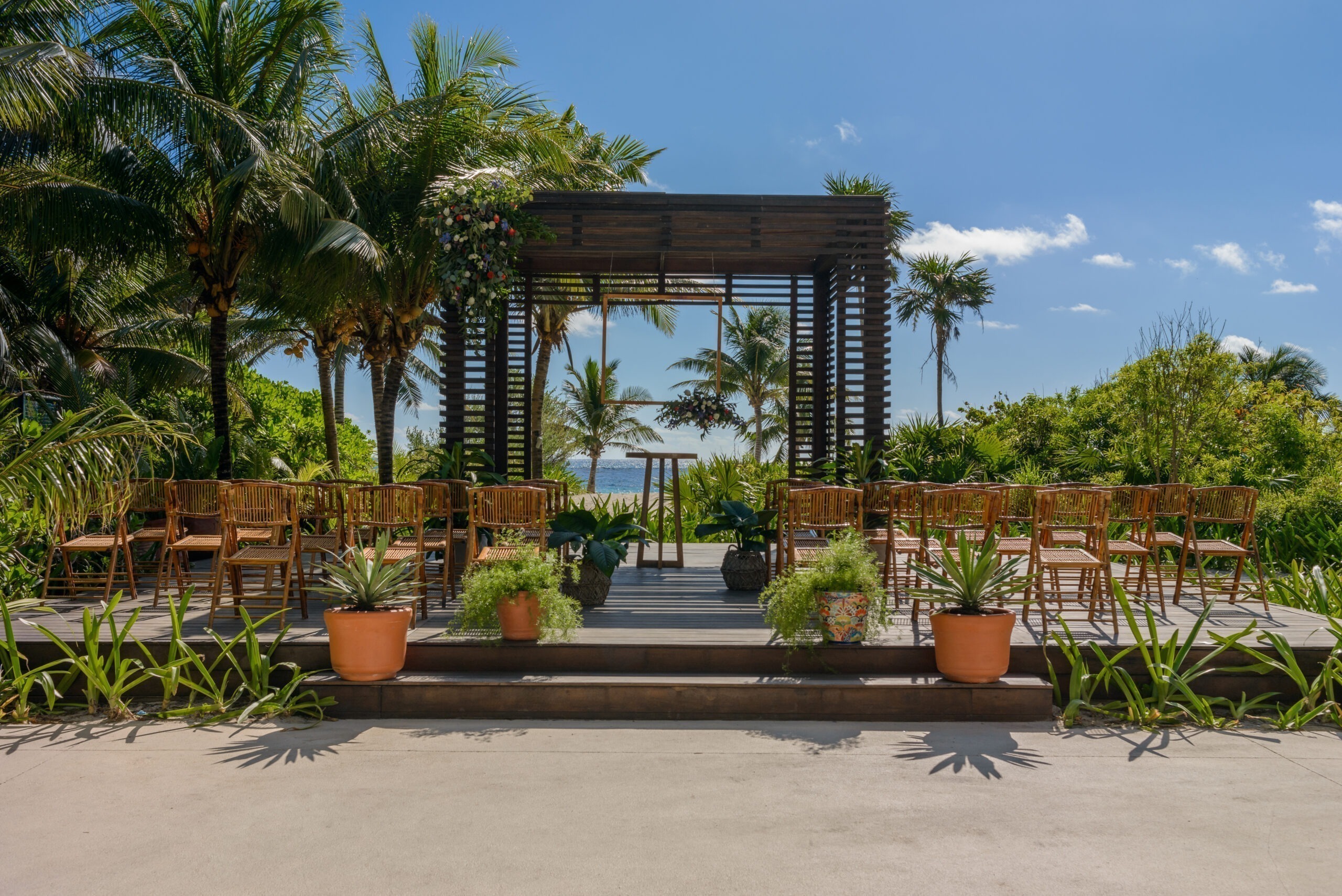 Unico non-beach wedding venue