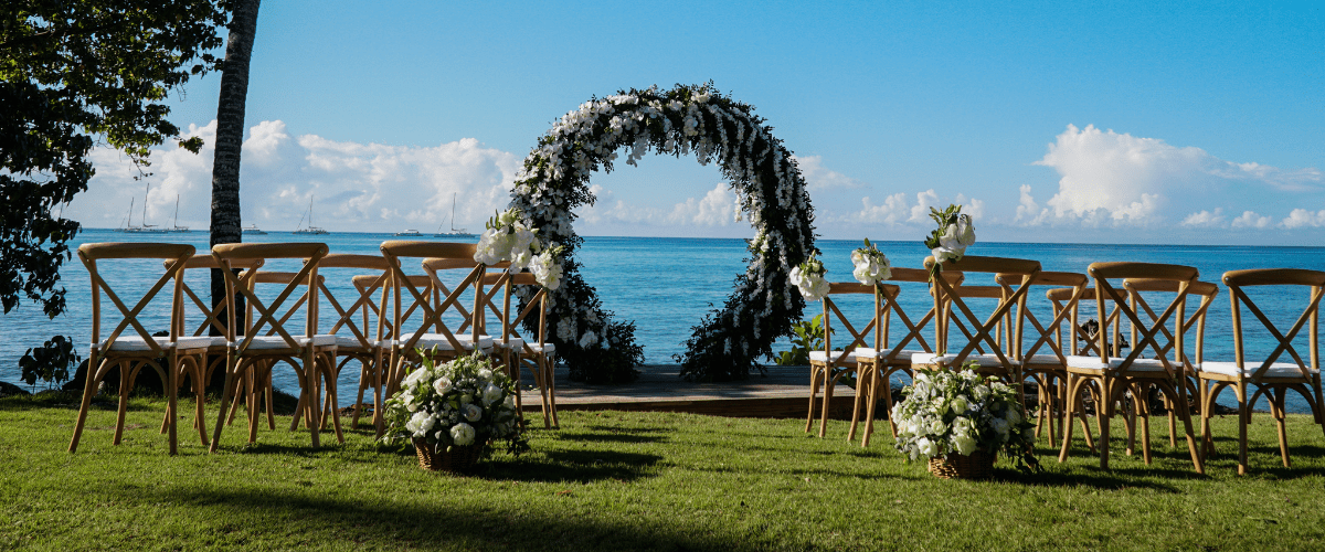 Enchanting Garden Venue in the Dominican Republic for a beautiful destination wedding