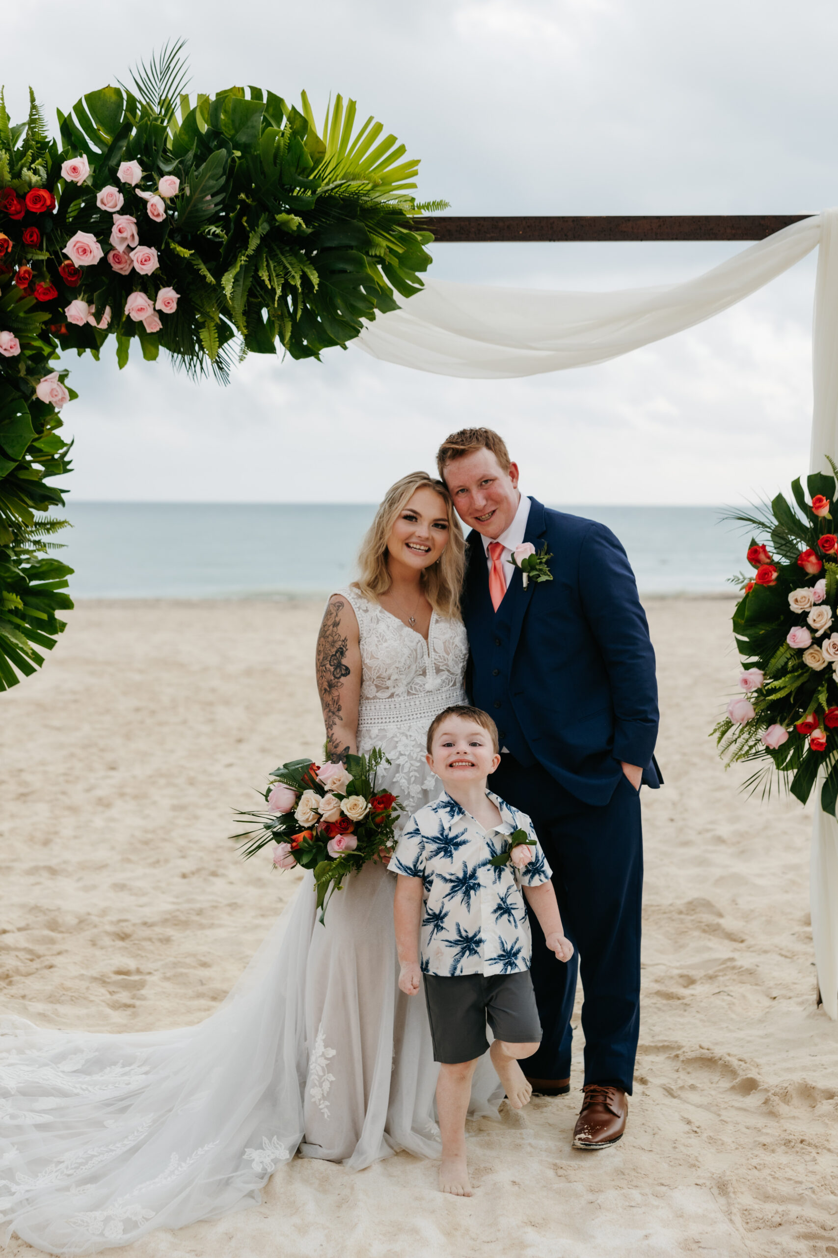 real wedding at Dreams Playa Mujeres