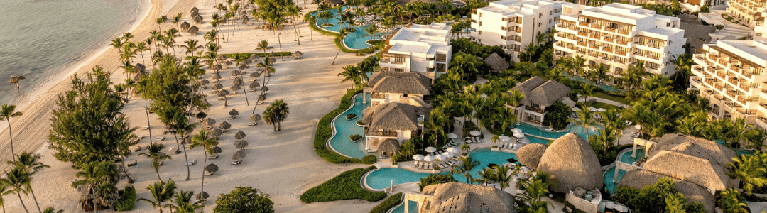 Destination wedding room block at an all-inclusive wedding resort